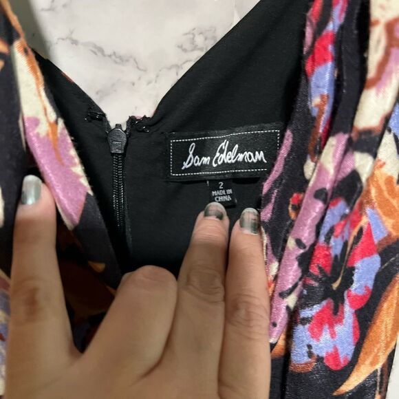 SAM EDELMAN
Women's Floral-Print Wrap-Style Maxi Dress - Picture 4 of 11